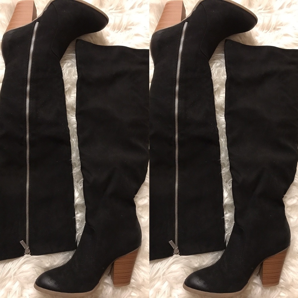 Knee high boots